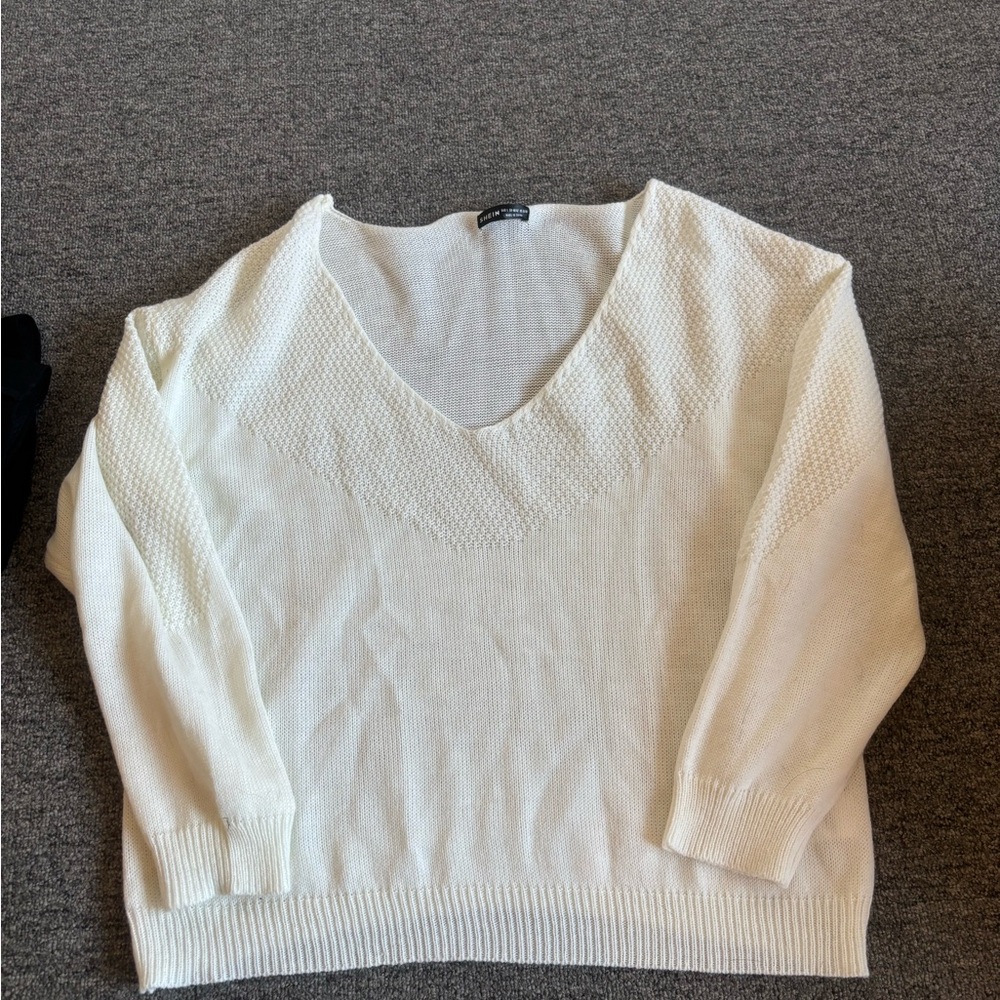 Women's White Sweater